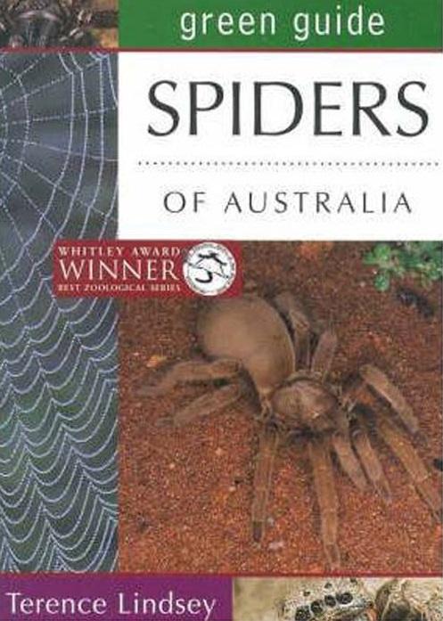 Spiders of Australia: Australian Green Guides, by Terence Lindsey - Redback Spider - Latrodectus hasseltii